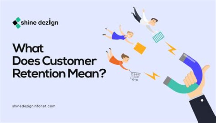 What does customer retention mean?