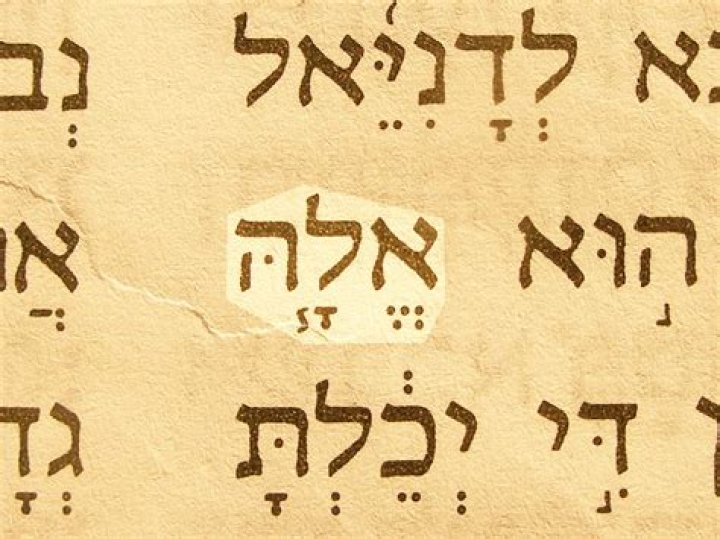 What does Elah mean in Hebrew?