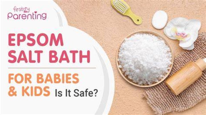 What does Epsom salt bath actually do?