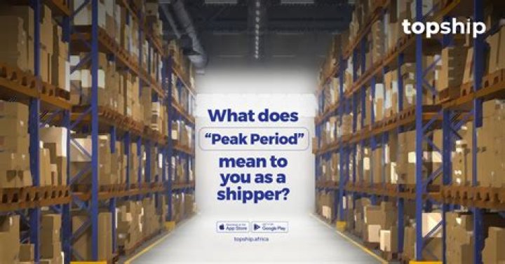 What does peak period mean?