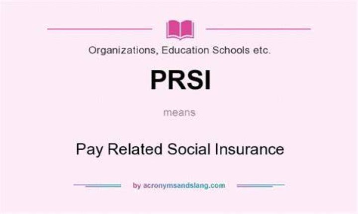 What does PRSI mean?
