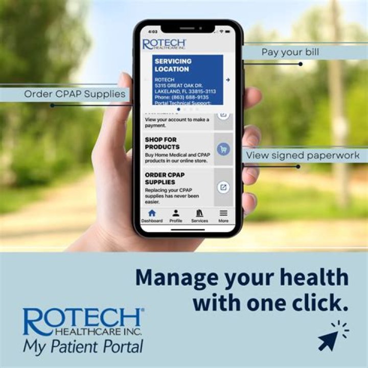 What does Rotech Healthcare pay?