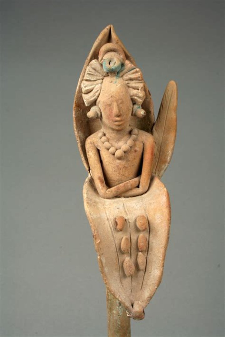 What does the maize god look like?