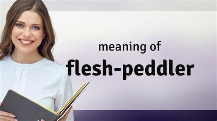 What does the term peddling mean?