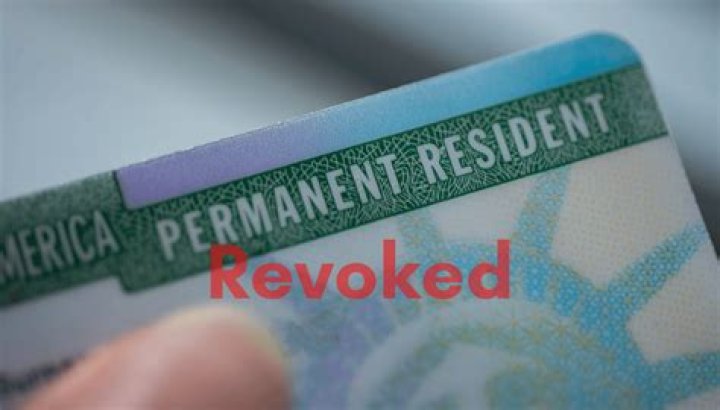 What happens if your green card is revoked?