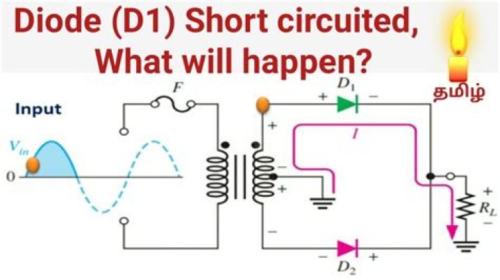 What happens when diode fails shorted?