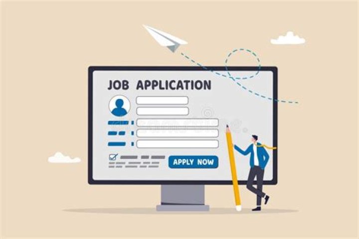 What happens when you submit a job application online?