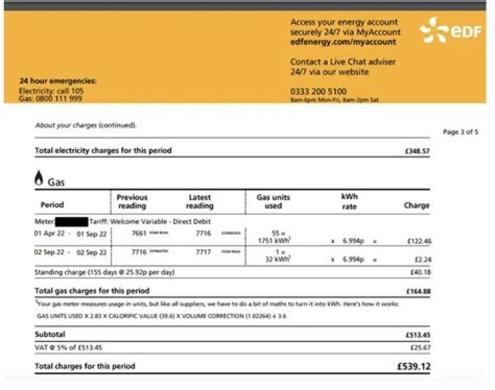 What is a customer charge on Gas bill?