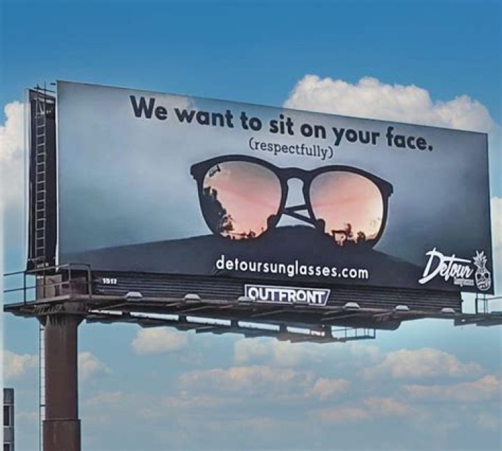 What is a disadvantage of using billboards for advertising?