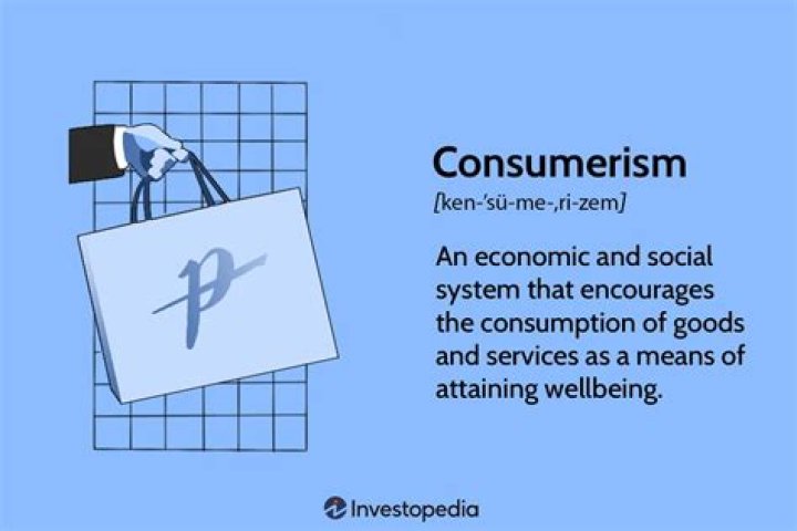 What is a example of consumerism?