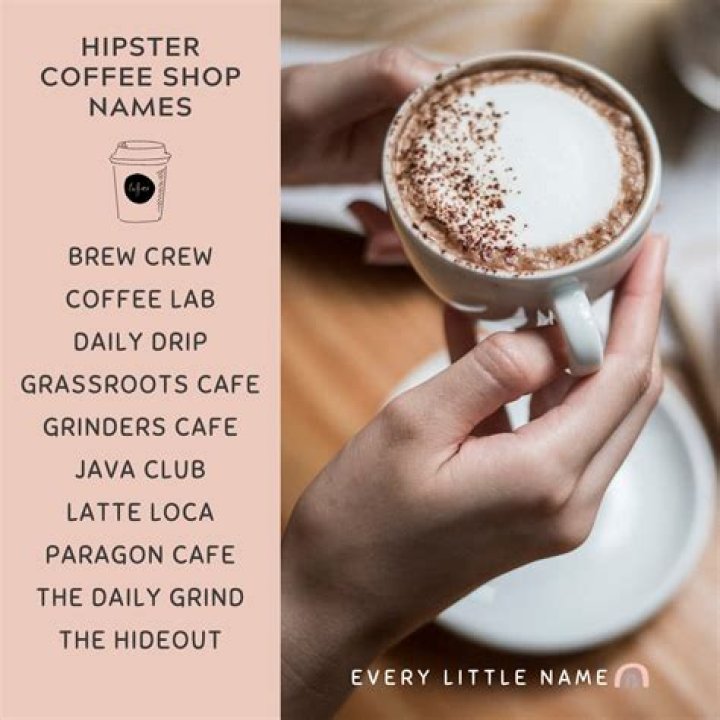 What is a fancy word for coffee shop?