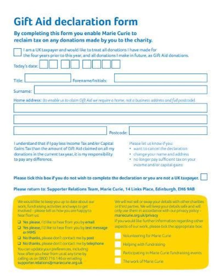 What is a gift aid grant?