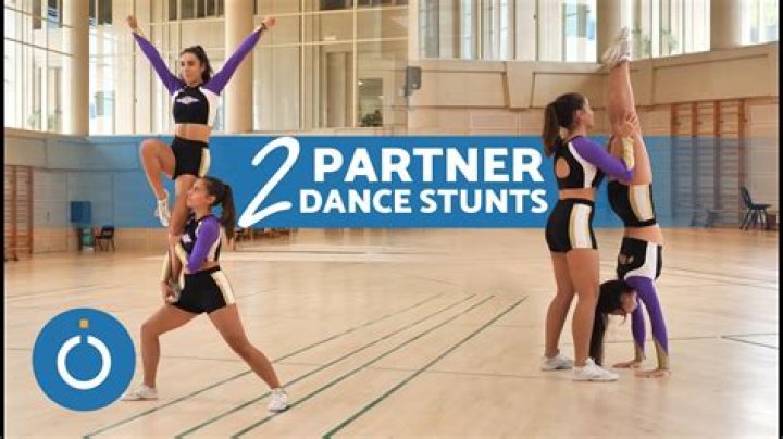 What is a partner stunt in cheerleading?
