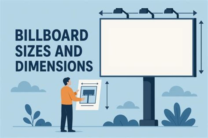 What is a standard billboard size?