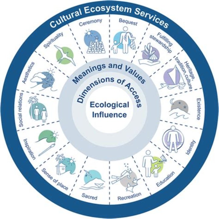 What is an example of a cultural ecosystem service?