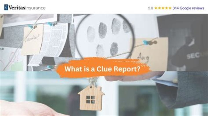 What is an ISO CLUE report?