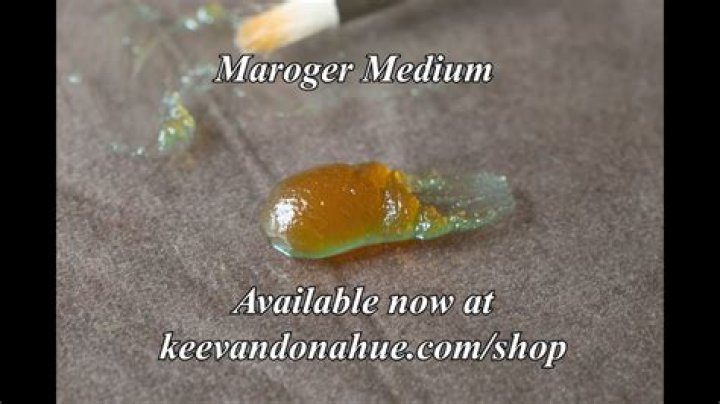 What is Maroger medium?