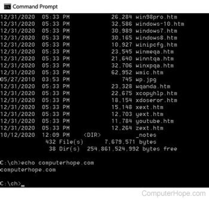 What is MS-DOS command prompt?