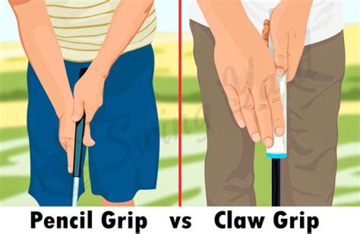 What is pencil grip on putter?