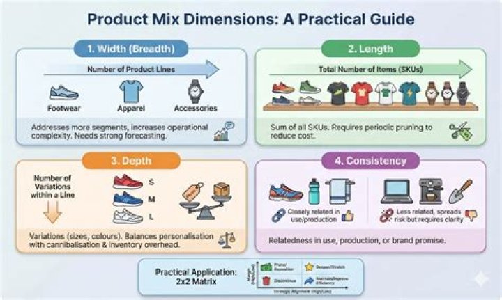 What is product mix decisions?