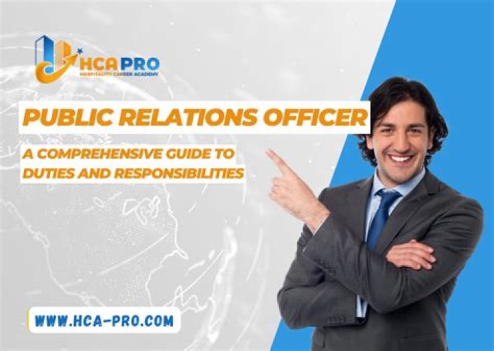 What is public relation officer?