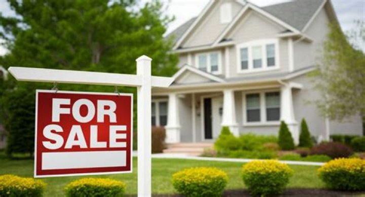 What is the average for sale sign size?