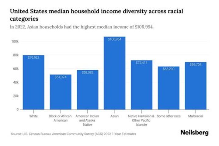 What is the average income of a black family?