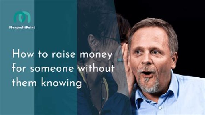 What is the best way to raise money for someone in need?