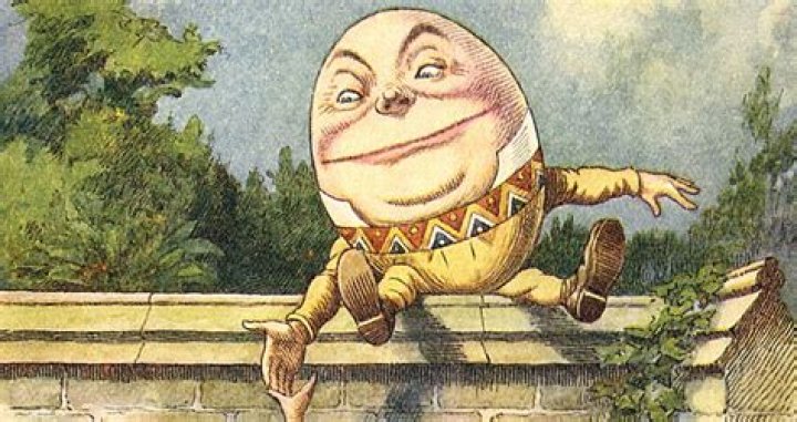 What is the dark origin of Humpty Dumpty?