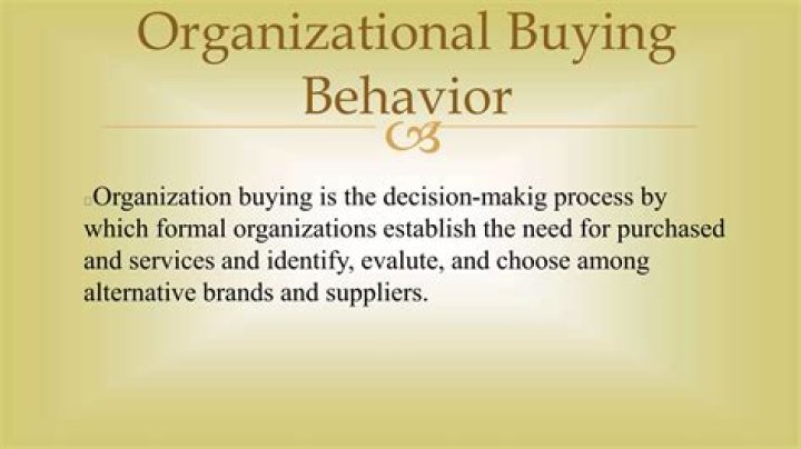 What is the difference between consumer buying behavior and organizational buying behavior?