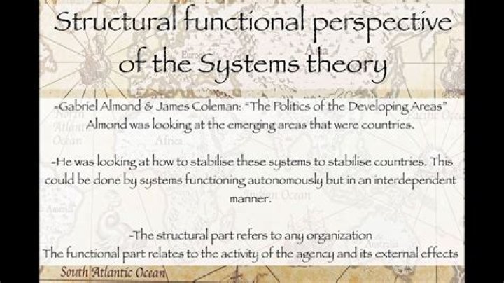 What is the focus of structural functional theory?