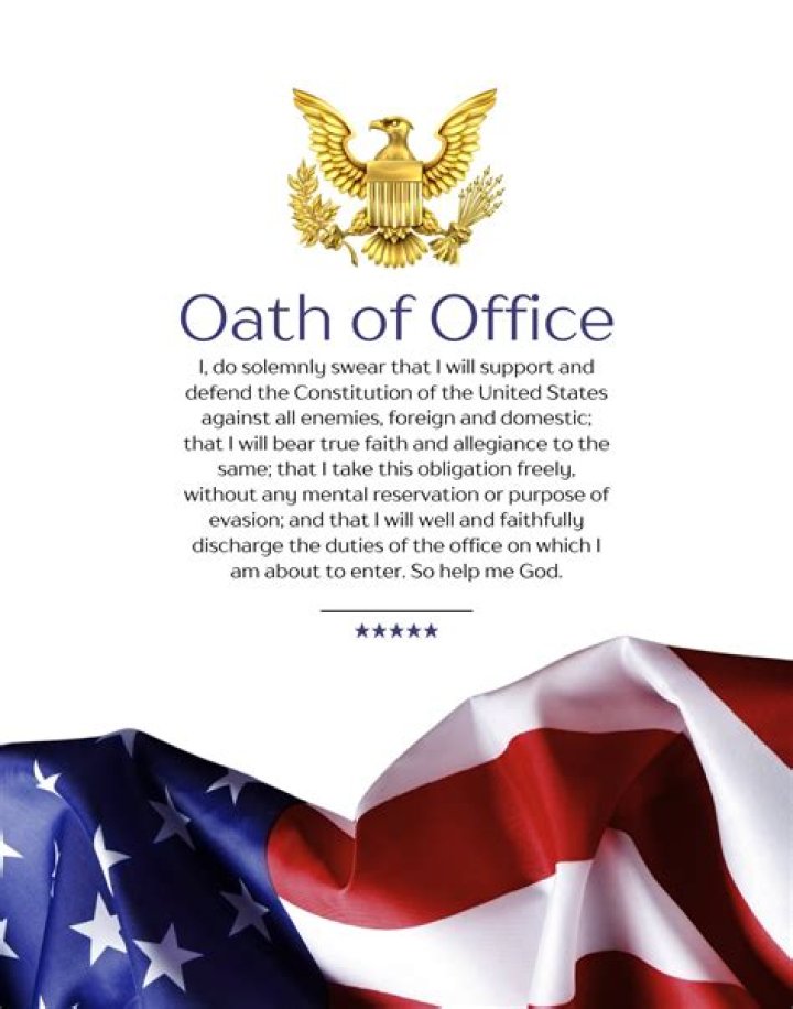 What is the military oath for officers?