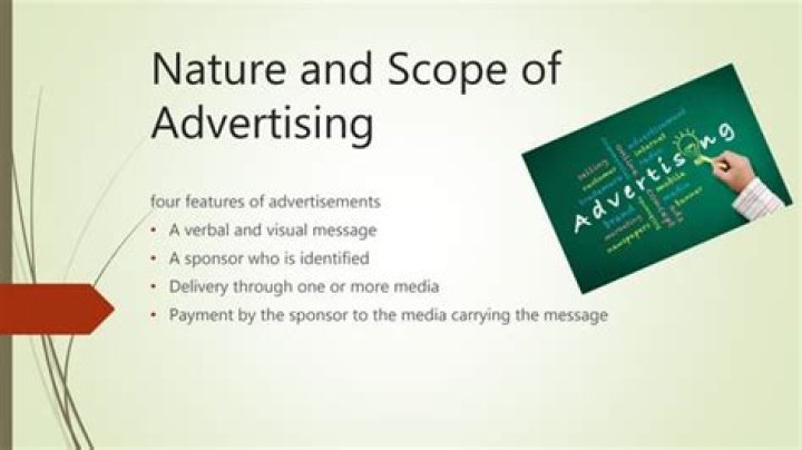 What is the nature of advertising?