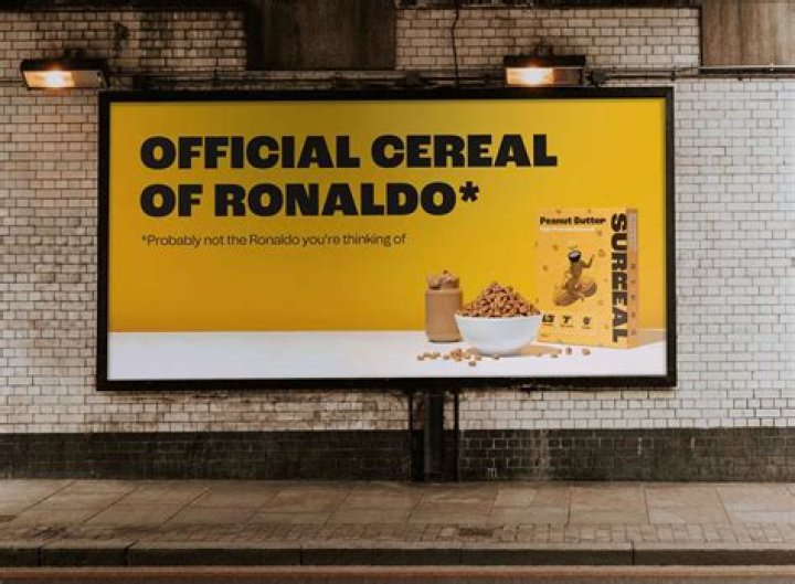 What is the primary difference between TV print billboards and radio advertising?