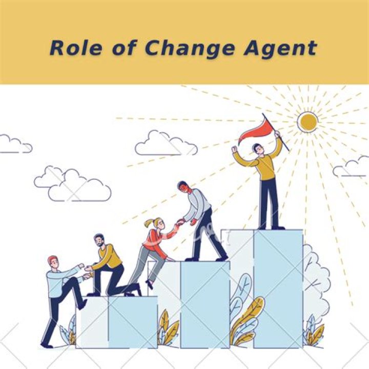 What is the role of the middle managers in regards to organizational change?