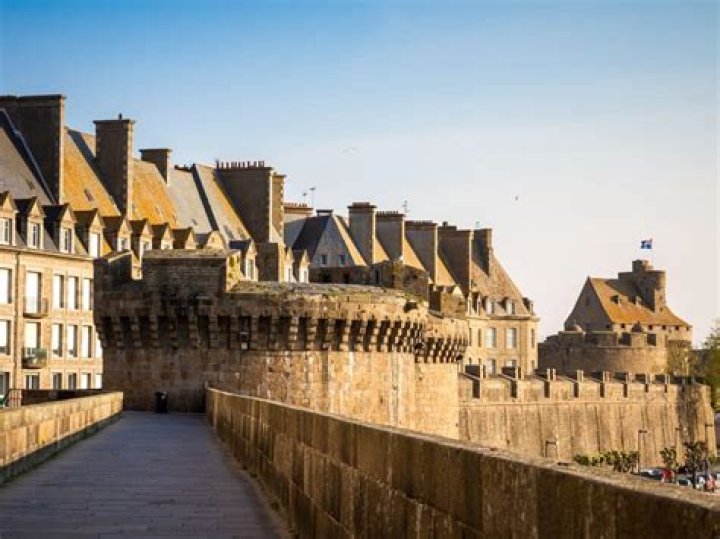 What is the walled city in France called?