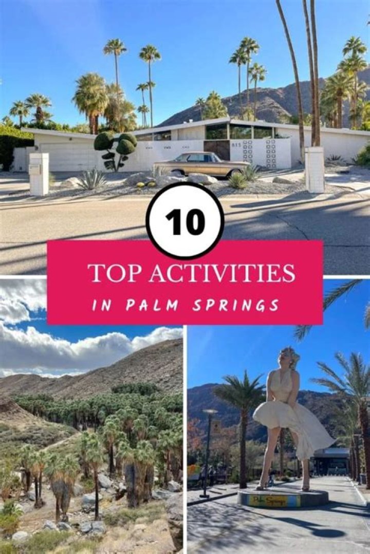 What is there to do in Palm Springs in April 2021?