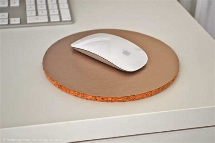 What material is a mouse pad made of?