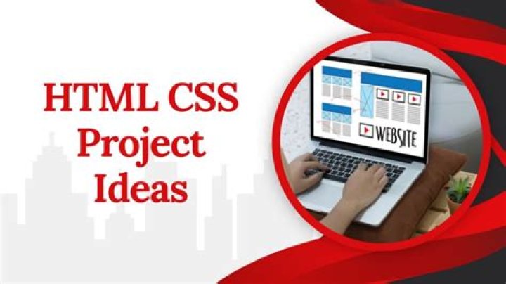 What projects can I do with HTML?