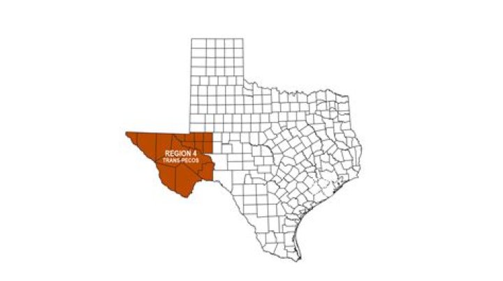 What region is Trans-Pecos in Texas?