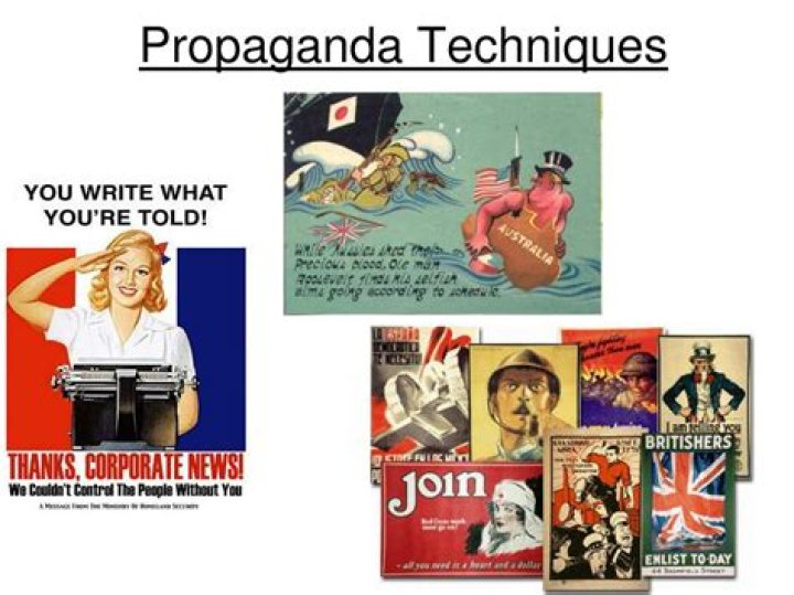 What techniques are used in propaganda?