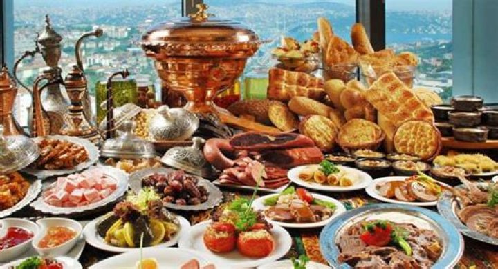 What type of food is eaten in Turkey?