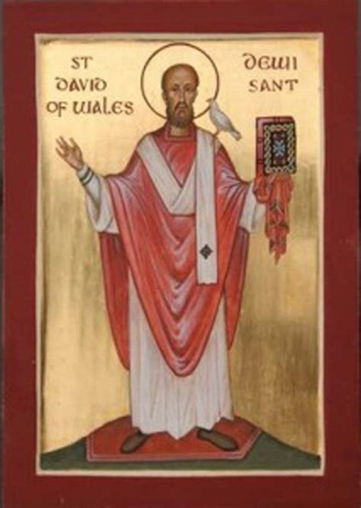 What was Saint David the patron saint of?