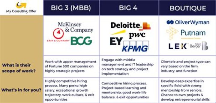 What were the Big 5 firms?