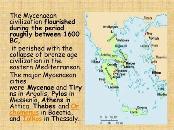 What were the Mycenaeans known for?