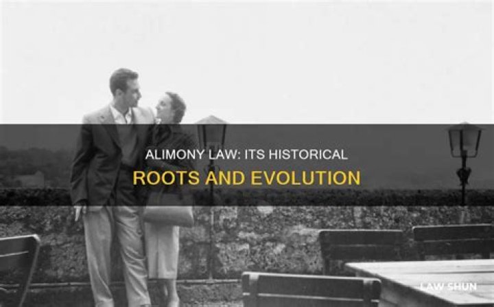 When did alimony laws change in MA?