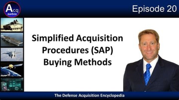 When should you use FAR Part 13 Simplified Acquisition Procedures SAP?