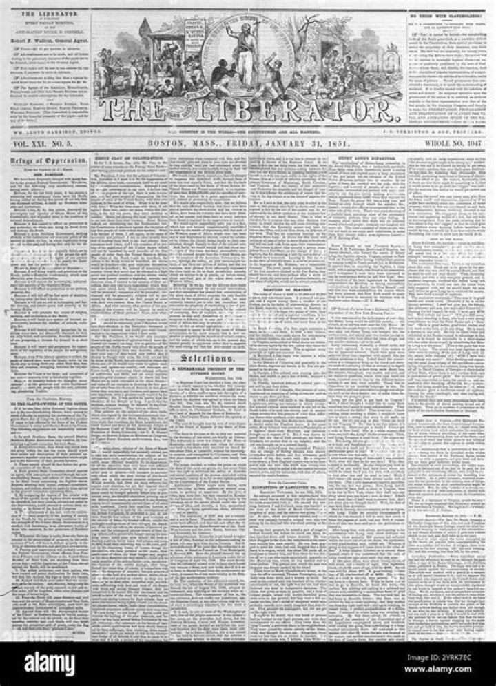 When was The Liberator first published?