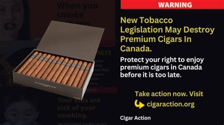 When was tobacco advertising banned in Canada?