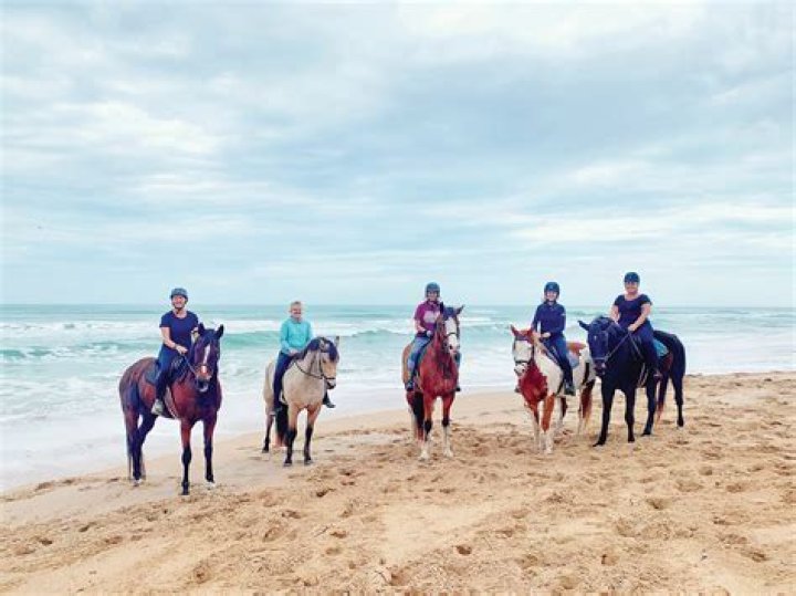 Where in FL can you ride horses on the beach?
